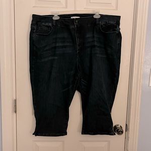 Lane Bryant Pedal crop denim Size 26
